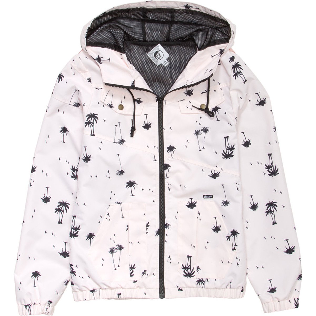 Volcom Juniors Enemy Lines Windbreaker Jacket