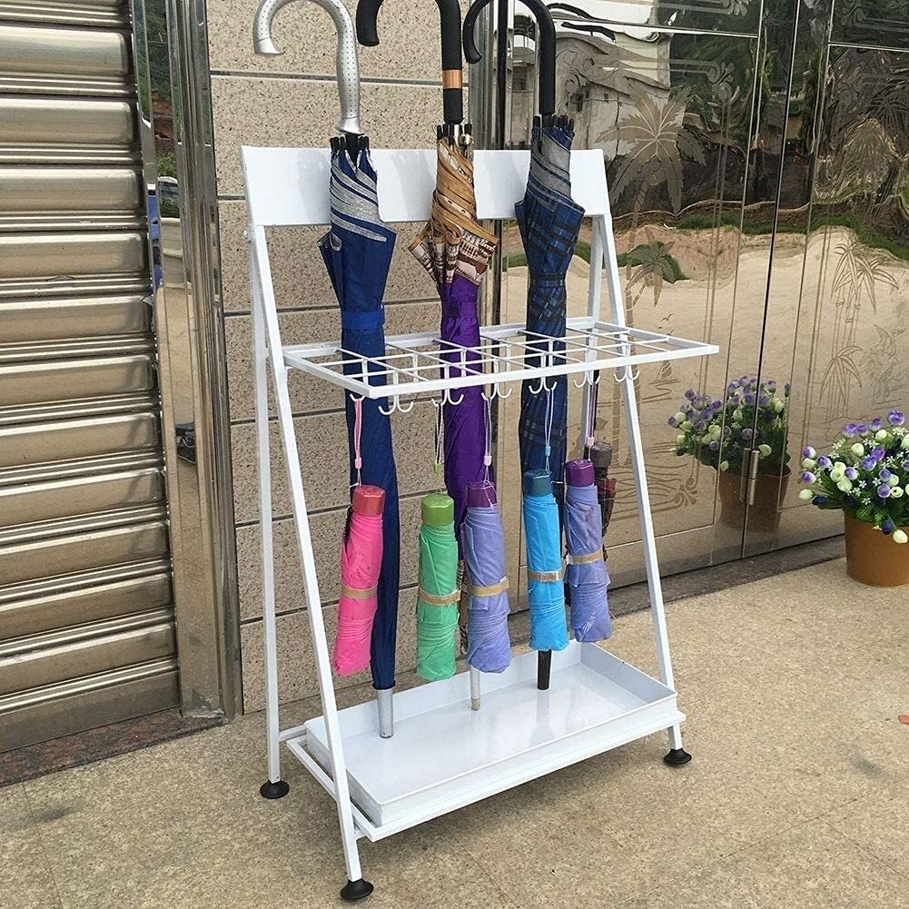 Support de parapluie en métal pour organiser l'entrée de la maison