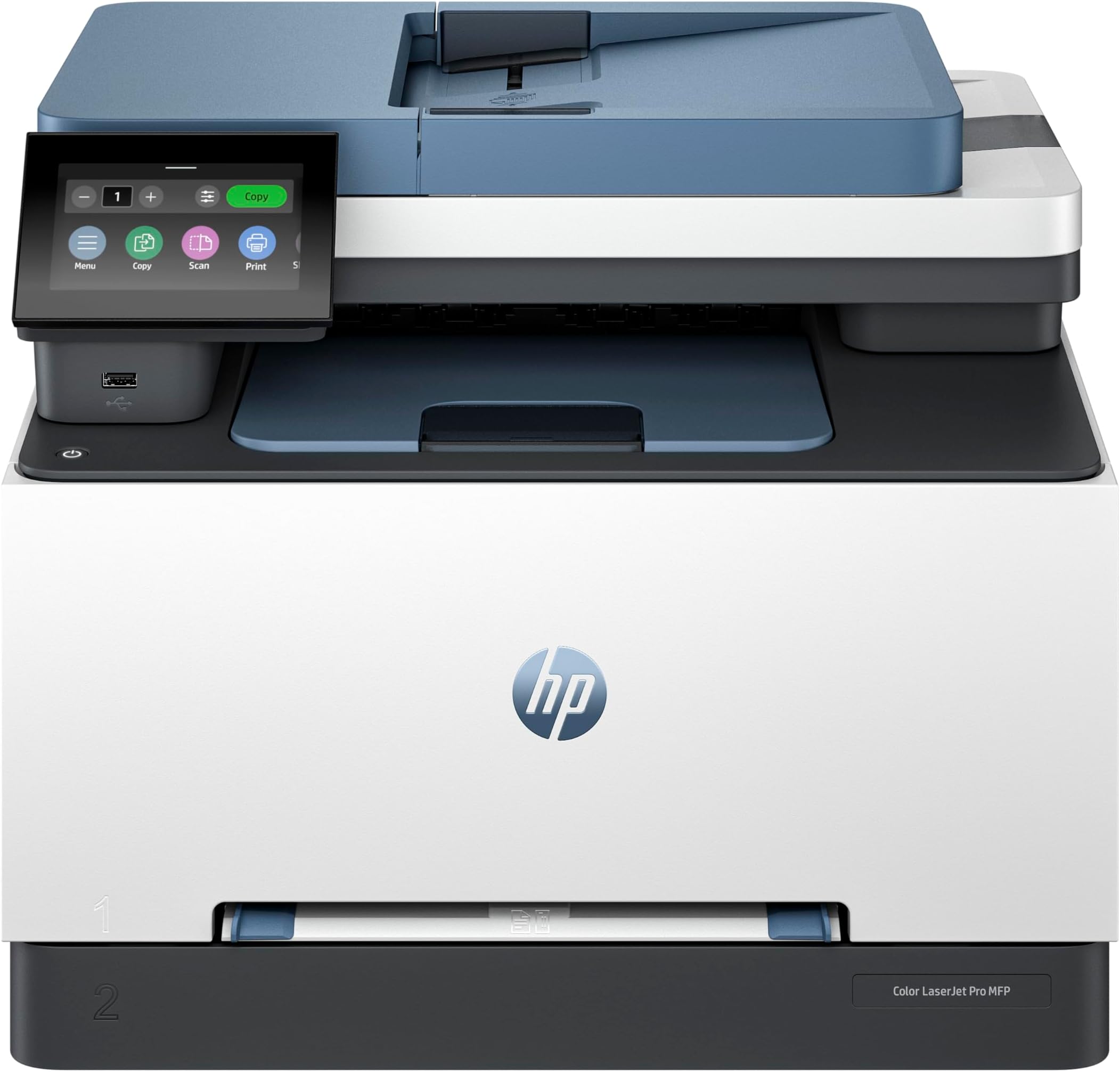 Color LaserJet Pro | 4.3" Display | Wireless | Print, Copy, Scan | Automatic Duplex | Print Speed: 25ppm (black/color) | 50-sheet ADF | LJ3303sdw | UAE Version