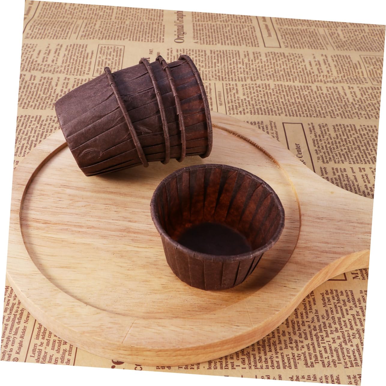 Alipis 300pezzi Pirottini Muffin Antiaderente Per Cupcake Accessorio e Resistente Al Per e Dessert Color