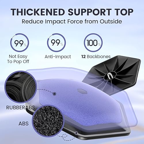 Miniatura 4 de ToVii Portable Golf Club Stiff Arm Support Protector Travel Bag, Sturdy Aluminum Pole, Fully Adjustable to Protect Clubs