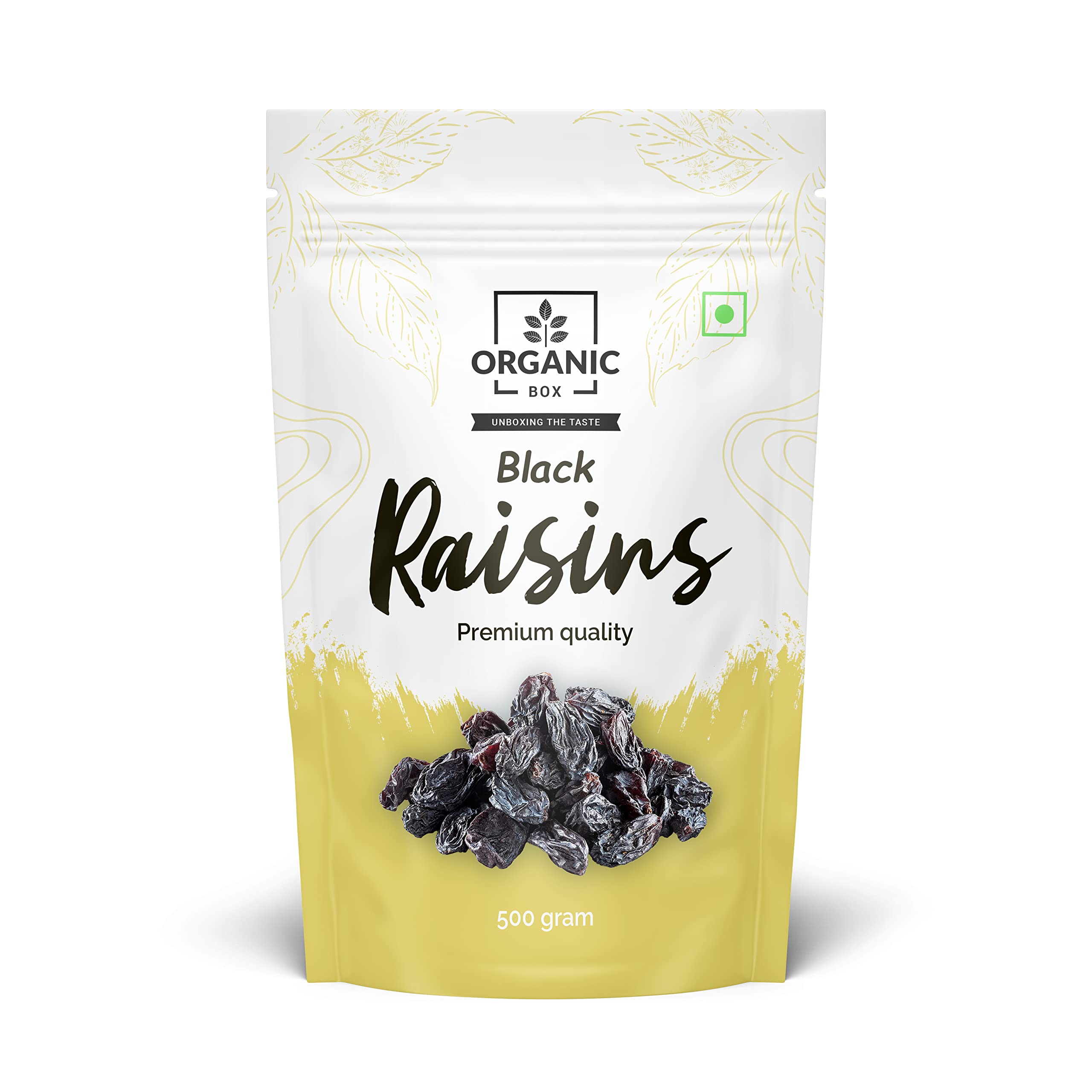 Organic Box Afghani Black Raisins, Kali Kishmish Seedless - Dry Fruits - Immunity Booster And Snak For The Morning, Kaali Kishmis, 1 Kg - Diwali Gift Pack, Fresh (B096MMTQT5) Amazon Price History, Amazon Price Tracker