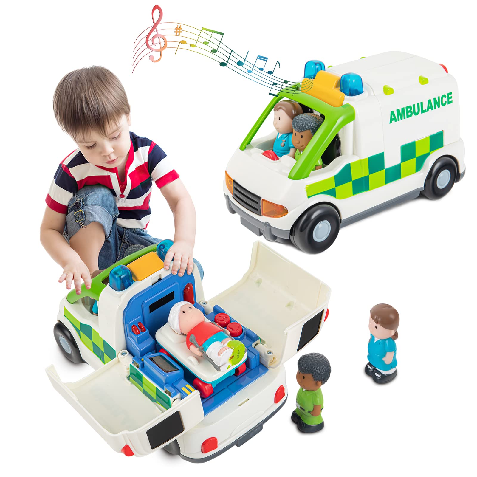 Auspint Ambulance Toy Powered Vehicle - ambulances | Mubboo