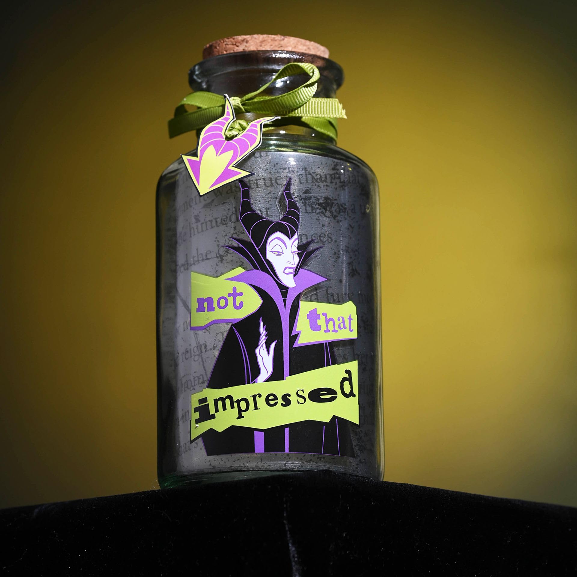 Widdop and Co Disney Light Up Jar - Maleficent, Clear - Image 3