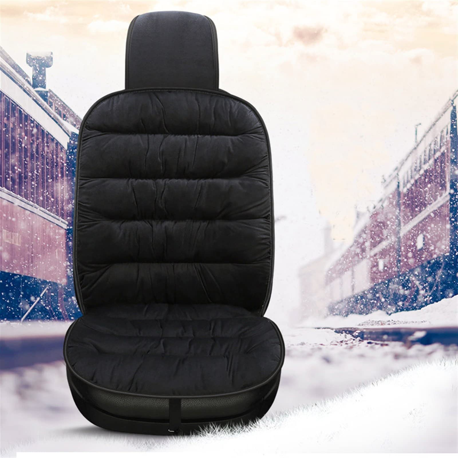 Noheeu A Plush Universal Car Seat Cover Winter Soft Cotton Warm Cushion Protection Pad For Uto Interior Truck Suv Van Ccessories