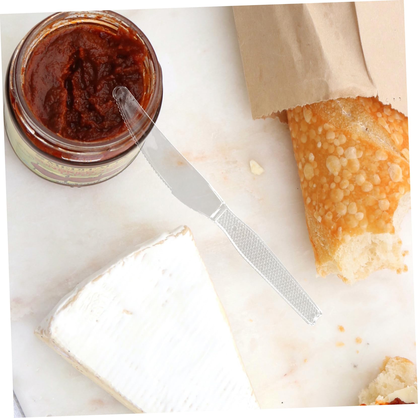 COLLBATH 2-pack Plastic Cutlery Set Disposable Eating Cutters for One-time Use Salad Dinner Cutters Party Dinner Tools Easy Cleaning for Fast Food Restaurants Gatherings