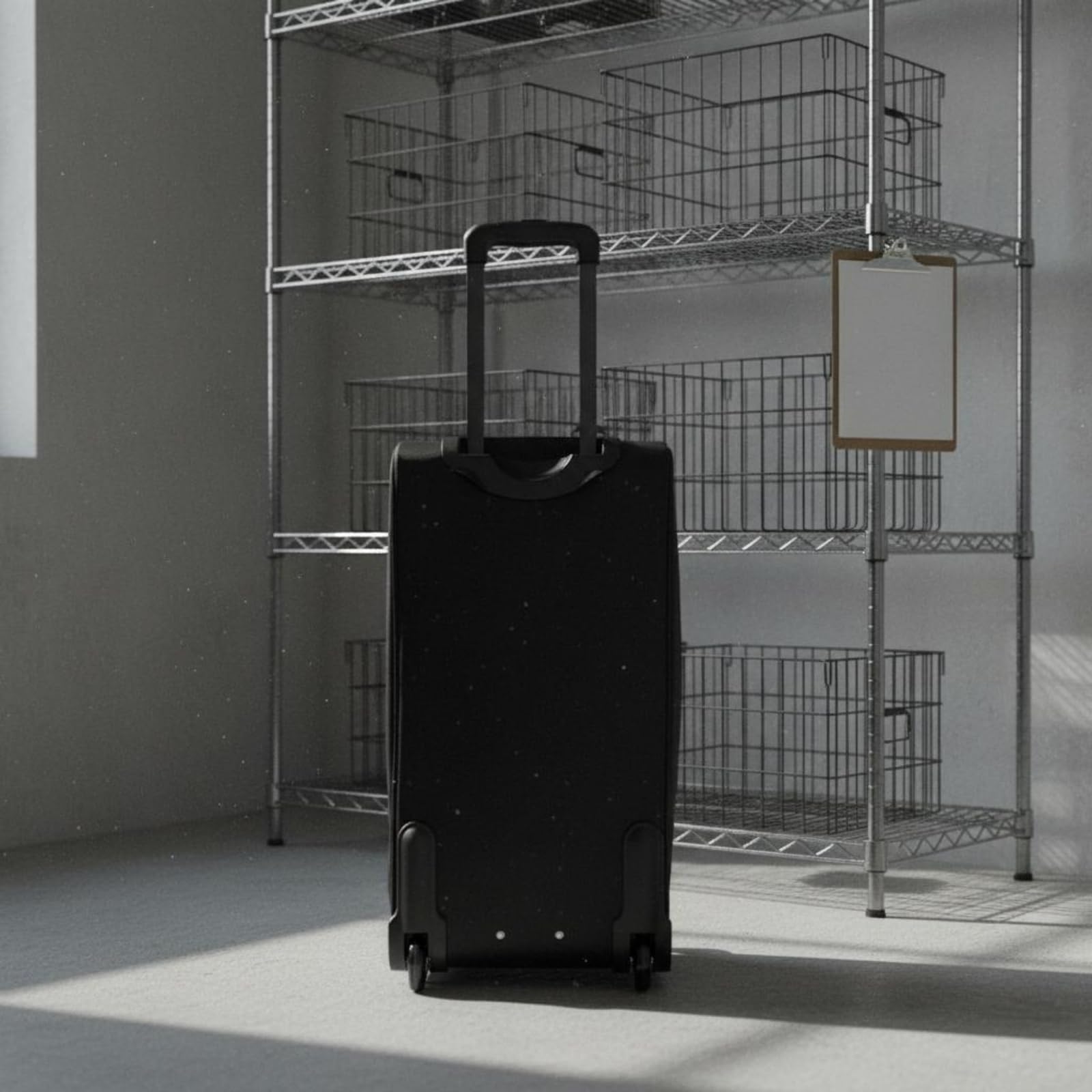 Equipaje de Entrenamiento Deportivo Maleta Rodante Deportiva Bolso Duffel Gran Compartimento Asa Telescópica en Lona y Metal Adecuado para Trayectos Entrenamientos Viajes