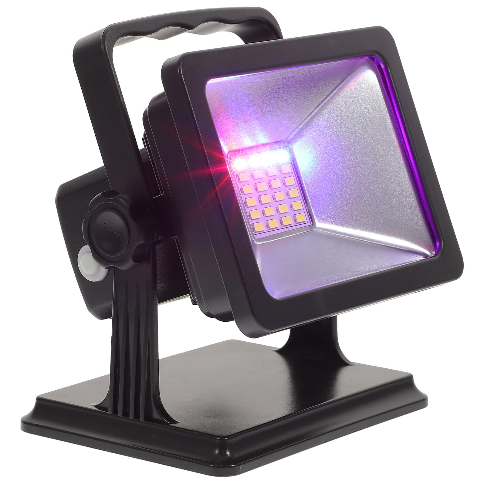 KOMBIUDA LED Flood Lamp Recargable con Luz Roja y Azul de Emergencia Imán para Exterior Jardín y Camping Luz de Trabajo Portátil y Resistente