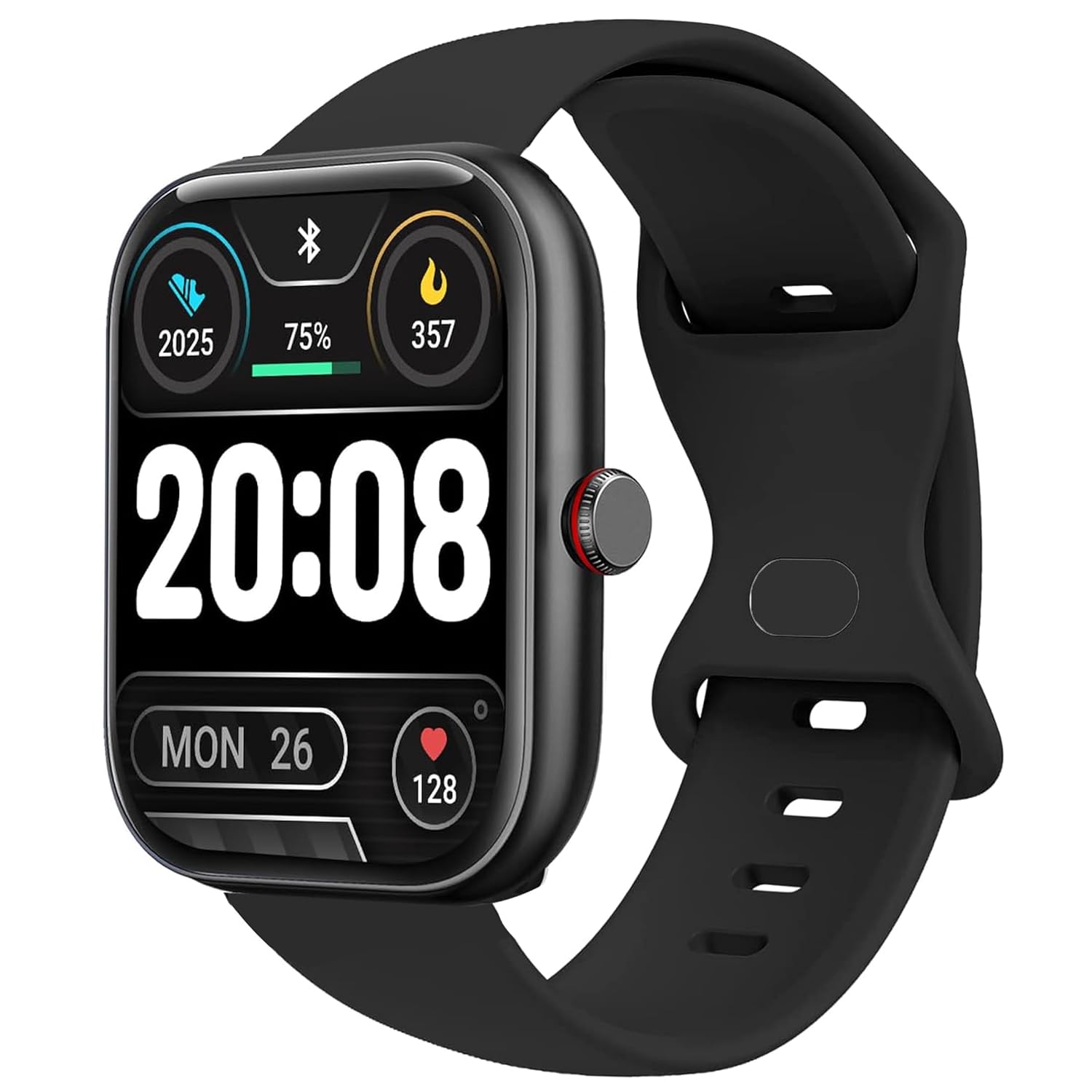 Compatible with IDW20 Smartwatch Bands Lamshaw Classic Watch Bands 22mm Soft Silicone Bands Bracelet Sports Strap for Men