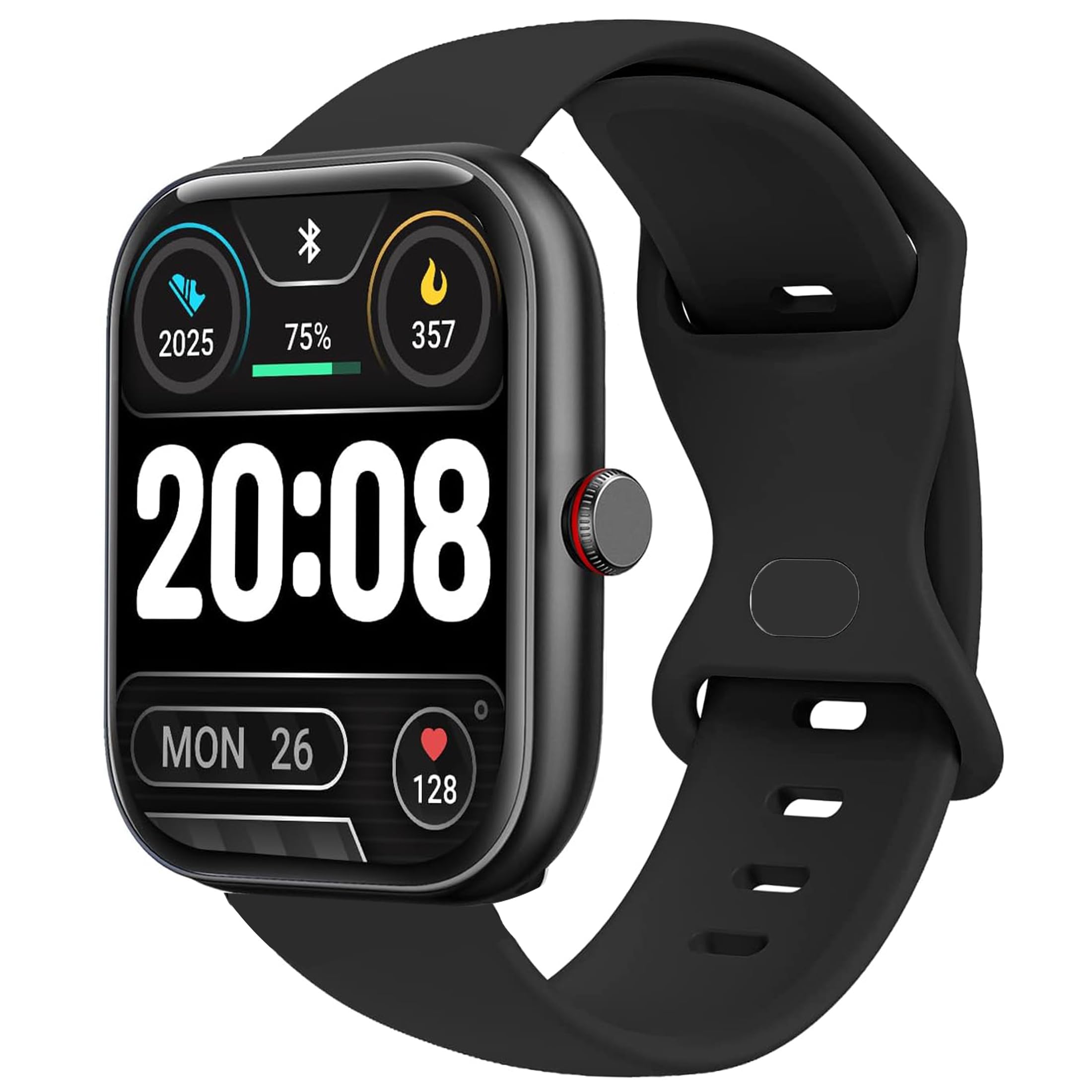 Compatible with IDW20 Smartwatch Bands Lamshaw Classic Watch Bands 22mm Soft Silicone Bands Bracelet Sports Strap for Men