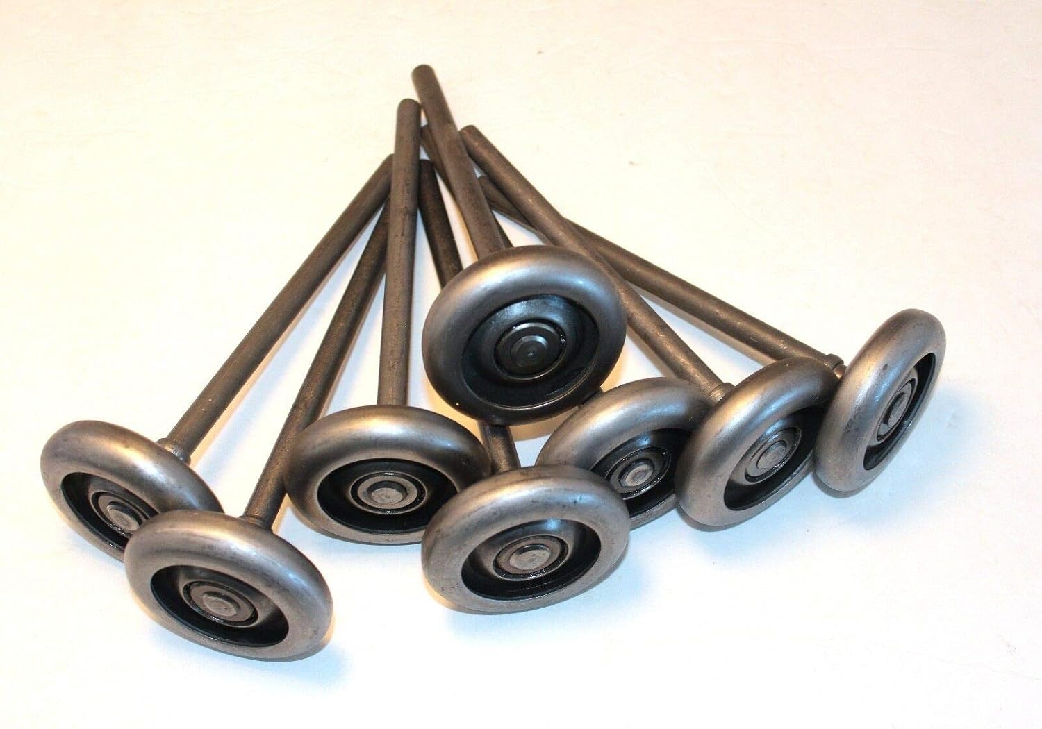 3" Steel Rollers with 7" Stem (8 Pack)
