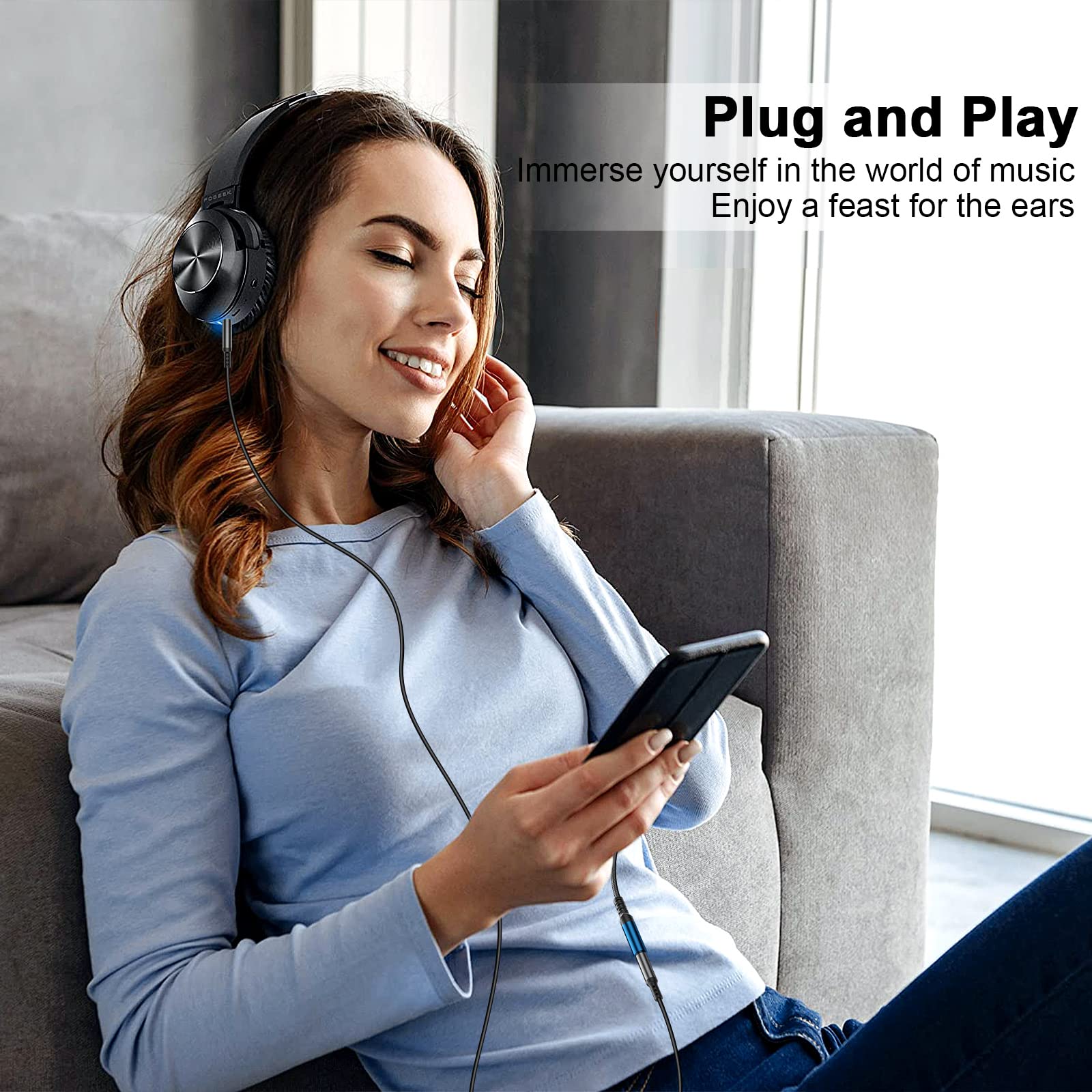 USB C auf 3,5 mm Adapter für iPhone 15 Pro Max Google Pixel 8 7a 6a 6 Typ C auf Aux Audio Dongle Kabel Konverter 3,5 mm Klinke Kopfhörer-Adapter für Samsung A53 A54 Galaxy S23 FE S22 S21 OnePlus Open