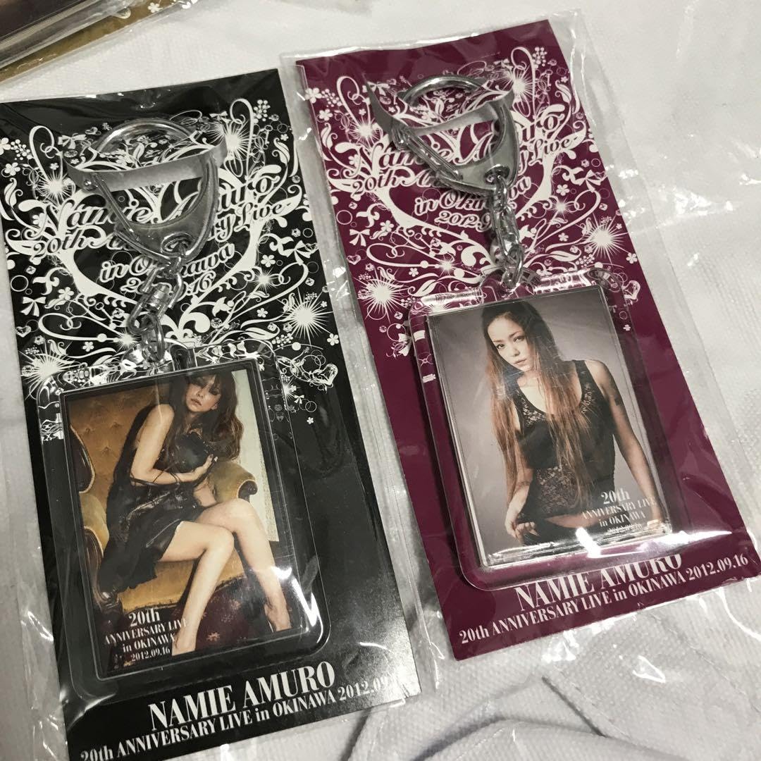 安室奈美恵レア沖縄フォトキーホルダー 新品未開封4点コンプリート