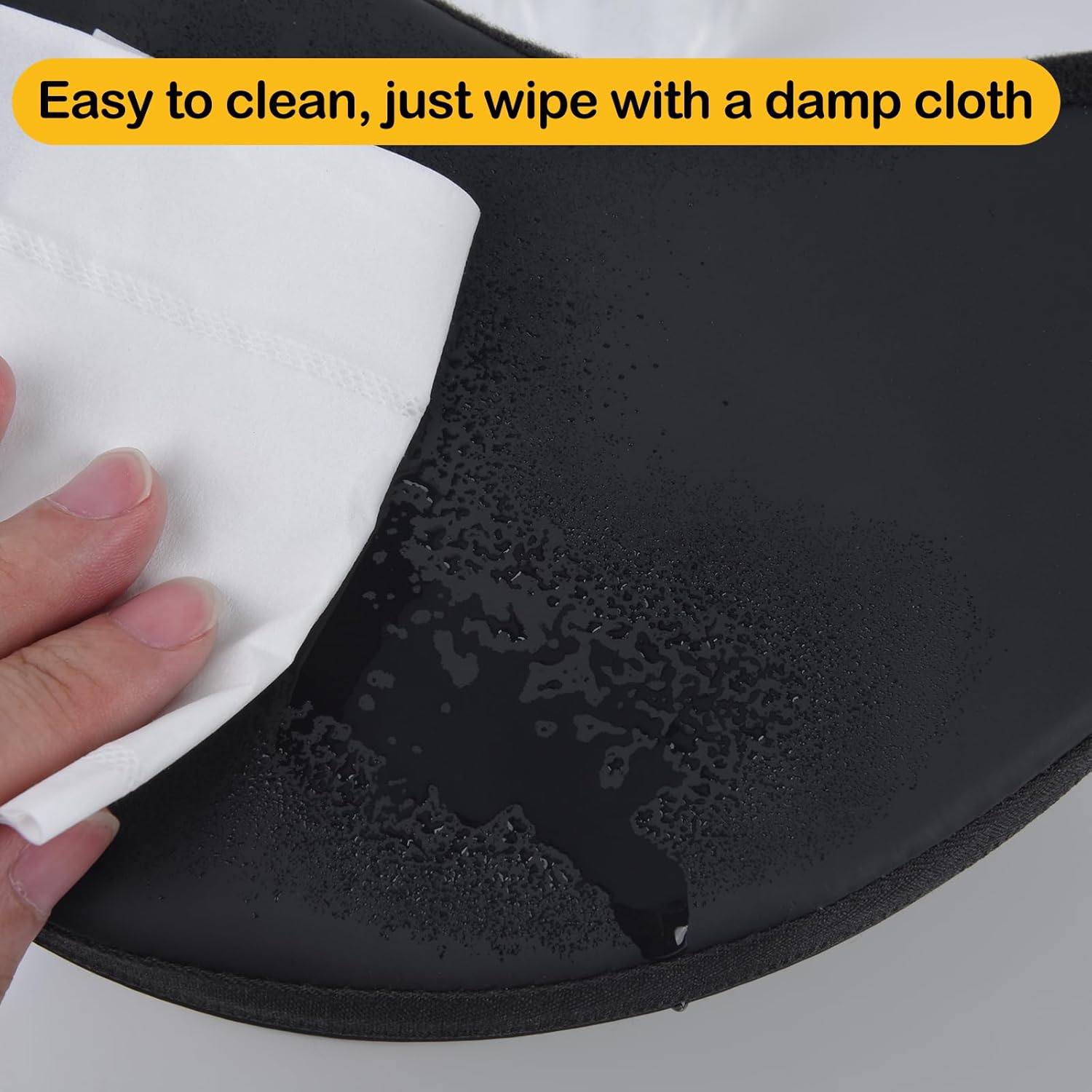Classical Guitar Support, Guitar Cushion Padded Support for Classical Acoustic Electric Portable Guitars Cushion Musical Instruments Accessories(Black)