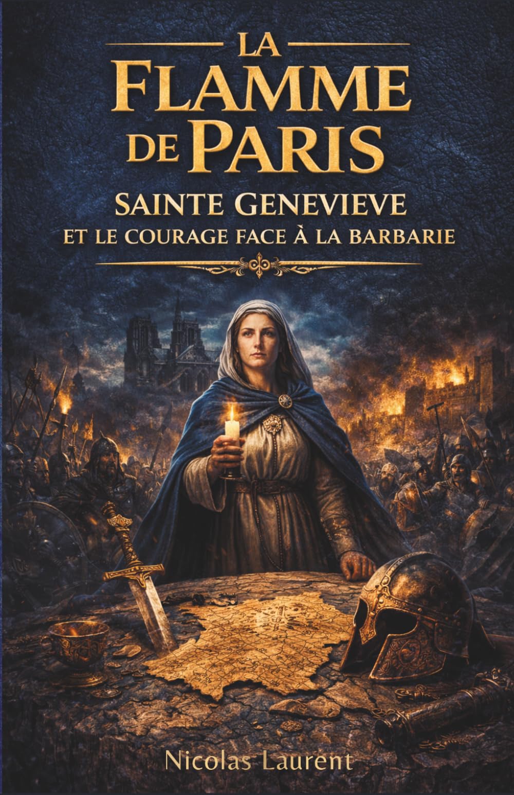 La Flamme de Paris : Sainte Geneviève et le courage face à la barbarie (Les Racines de la France : L'Épopée des Origines)
