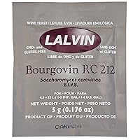 Vista 8 de 1230269 Bourgovin RC 212 Saccharomyces cerevisiae (bolsa de 0.18 oz)