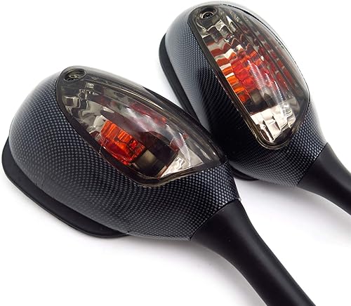 Miniatura 7 de Espejos direccionales SMT compatibles con Suzuki Gsx-R Gsxr 600 750 1000 K6 K7 2006-2011 Carbon S B00RW3OWSY