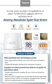 Atomy Absolute Spot-Out Krem, Leke Kremi, 50 ml
