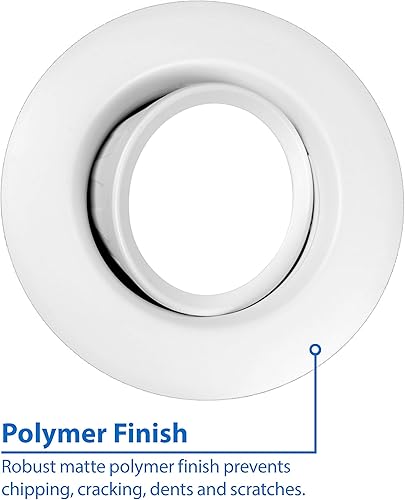 Miniatura 7 de NICOR Lighting DCG Series - Lámpara empotrable LED de 6 pulgadas, 2700 K (DCG621202KWH)