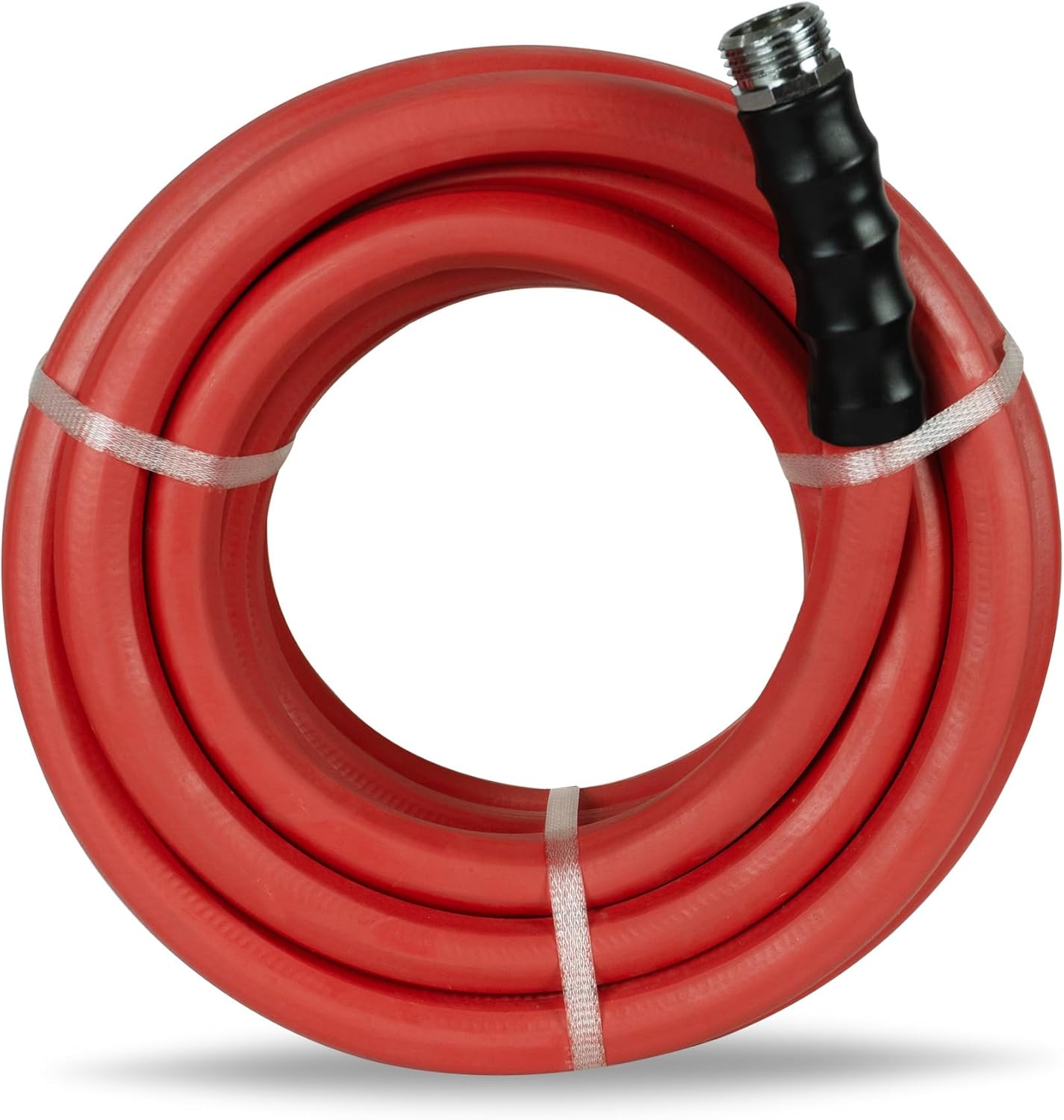 Gilmour Pro Rubber Hot Water Garden Hose – 5/8" x 25', Kink-Resistant, 400 PSI, Brass Fittings, Flexible in Cold, USA Made