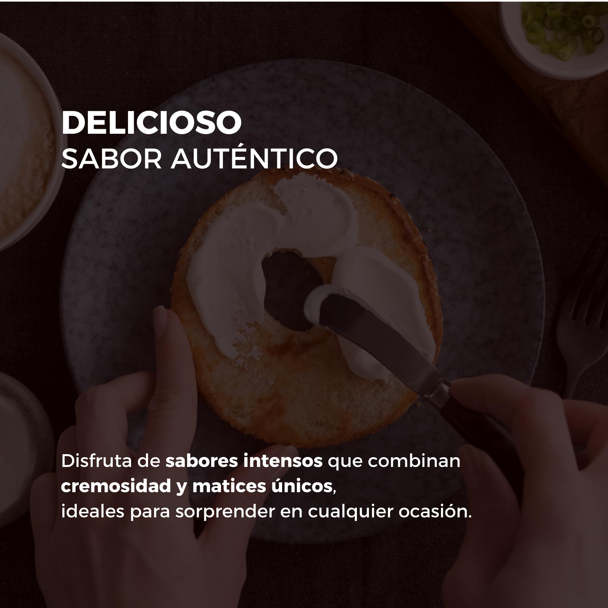 Pack Tres Cremas de Queso La Chinata - Cremas Gourmet para Untar - Tapas