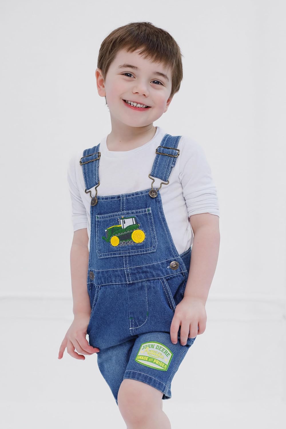 John Deere Denim Shortall Toddler to Little Kid Sizes (2T - 7-8)