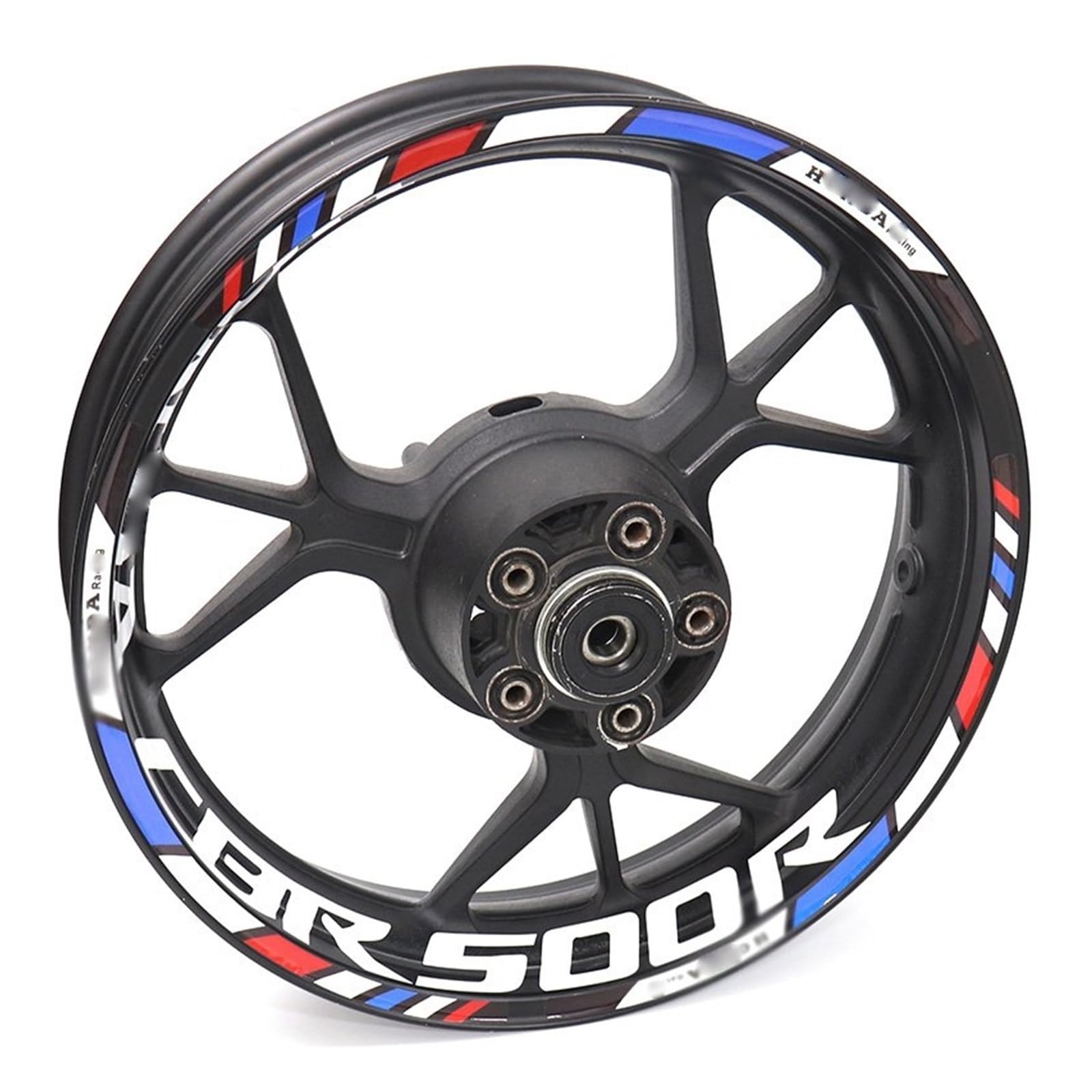 for CBR500R for CBR 500R Motorcycle Decal Decorative Stripe Motorcycle Wheel Sticker(A1)