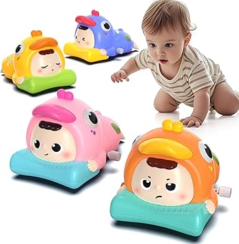 4PCS Wind Up Toys,Big Size Ducks Wind up Toys for Kids Animal Party Favors Holiday for Toddlers 1-3 Stocking Stuffers for Kids 4-6