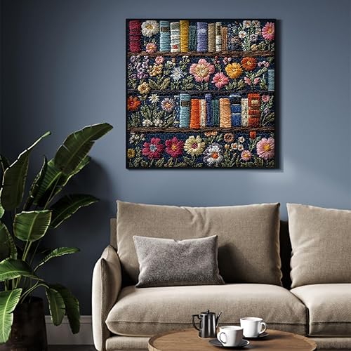 Miniatura 5 de PICKFORU Wildflower Pages - Rompecabezas de 1000 piezas, arte único, rompecabezas de plantas florales, retro, vintage, desafío estético para adultos