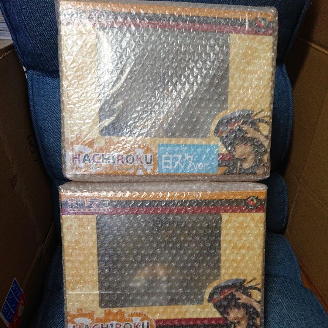 【新品激レア】Q-six まいてつ ハチロク フィギュア 紺&白スク水2体セット Amazon | まいてつ ハチロク 1/6スケール PVC製 塗装済み 完成品