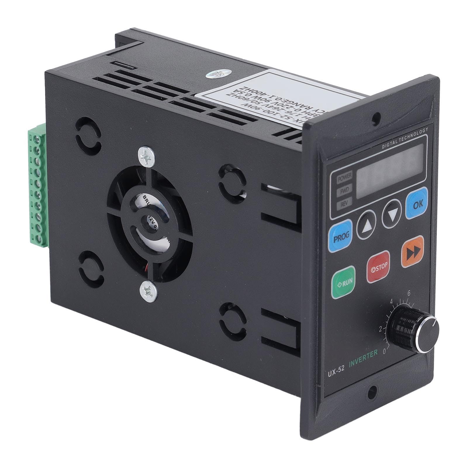 MYSWEETY Convertisseur de Fréquence VFD, Monophasé à Triphasé, 220V AC, 2,2 KW, 310A, avec Contrôle Vectoriel, PC Ignifuge