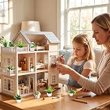 Domek dla lalek miniaturowy bonsai roślina