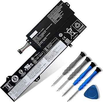 L17L3P61 Laptop Battery Compatible with Lenovo Ideapad Yoga 720-12IKB 330-11IGM 320S-13IKB Flex 6-11IGM 7000-13 Series Notebook L17M3P61 L17C3P61 11.58V 36W 3108mAh 3Cells