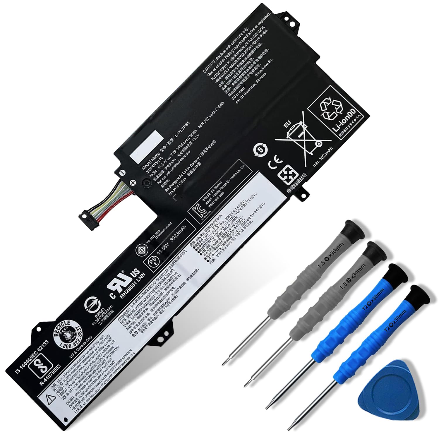 Amazon.com: Dentsing L17L3P61 Laptop Battery Compatible with