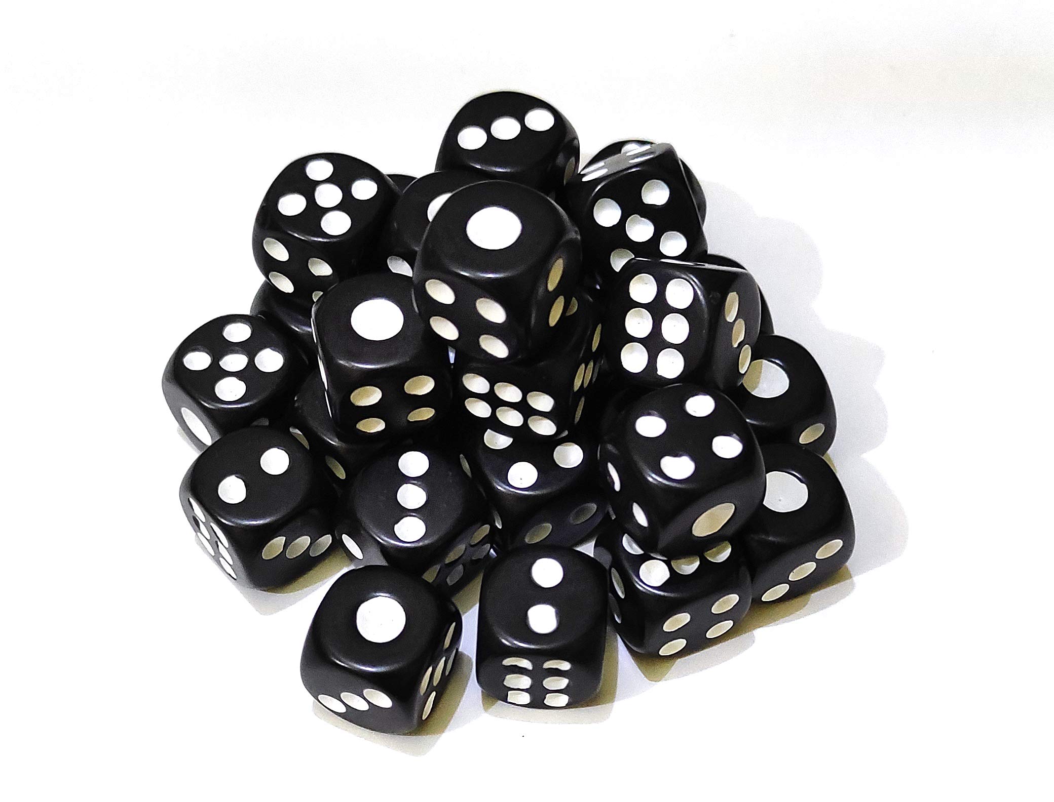 ISHARAA Pack of 20 Ludo Dice Premium Plastic 16 mm Game Black Dice (B08Z1MYZ93) Amazon Price History, Amazon Price Tracker