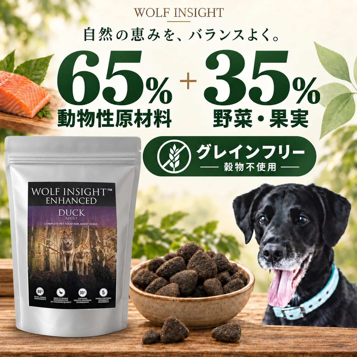 Amazon.co.jp: 【獣医師推奨】ウルフインサイト ドッグフード