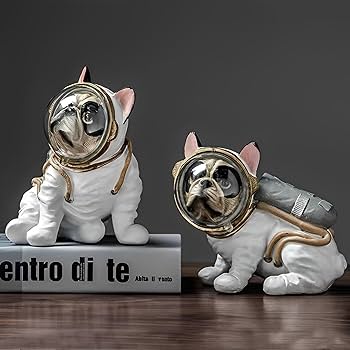 Amazon.co.jp: Ni-JASW 7インチ フレンチブルドッグ 宇宙飛行士