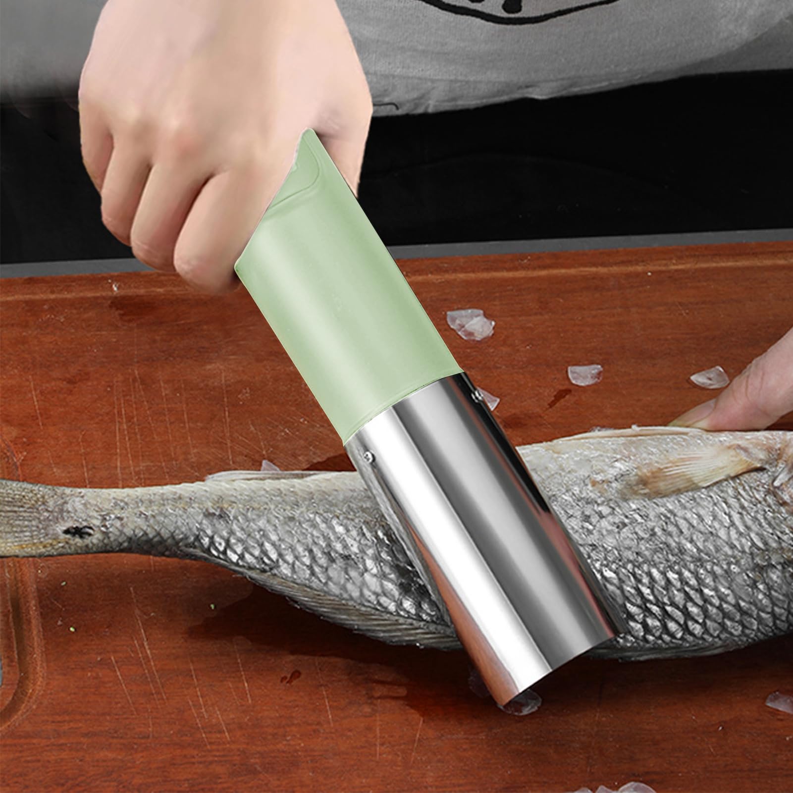 Escamas de pescado, acero inoxidable, ScarperRemover 3000 mAh