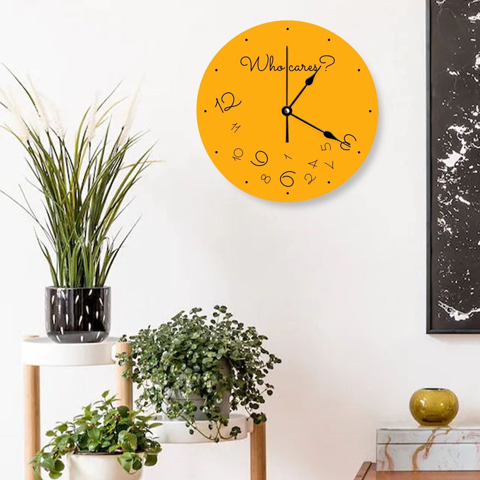 Orologio Da Parete Gentpovth 8 Pollici - Senza Ticchettio, Numeri Leggibili, Design Elegante Per Interni - Foto 7