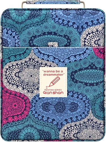 Ranura para estuche para lápices, capacidad para 202 lápices de colores o 136 bolígrafos de gel con cierre de cremallera, organizador de bolígrafos