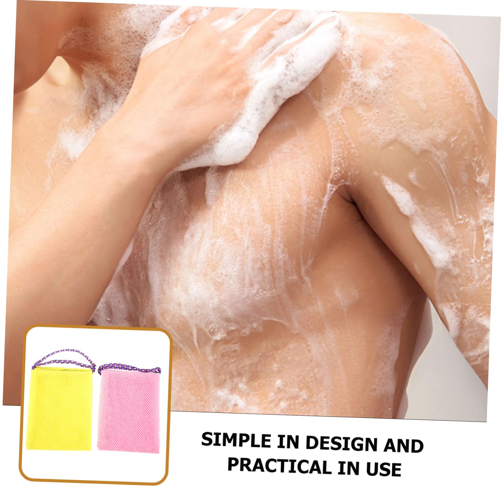 minkissy 10 Pz Corpo Scrub Corpo Esfoliante Panno Esfoliante Bagno Panno Da Bagno Scrubber Africano Net Straccio Exfoliantes para El Cuerpo Pulizia Asciugamano Posteriore Scrubber Cotone Bagno Net