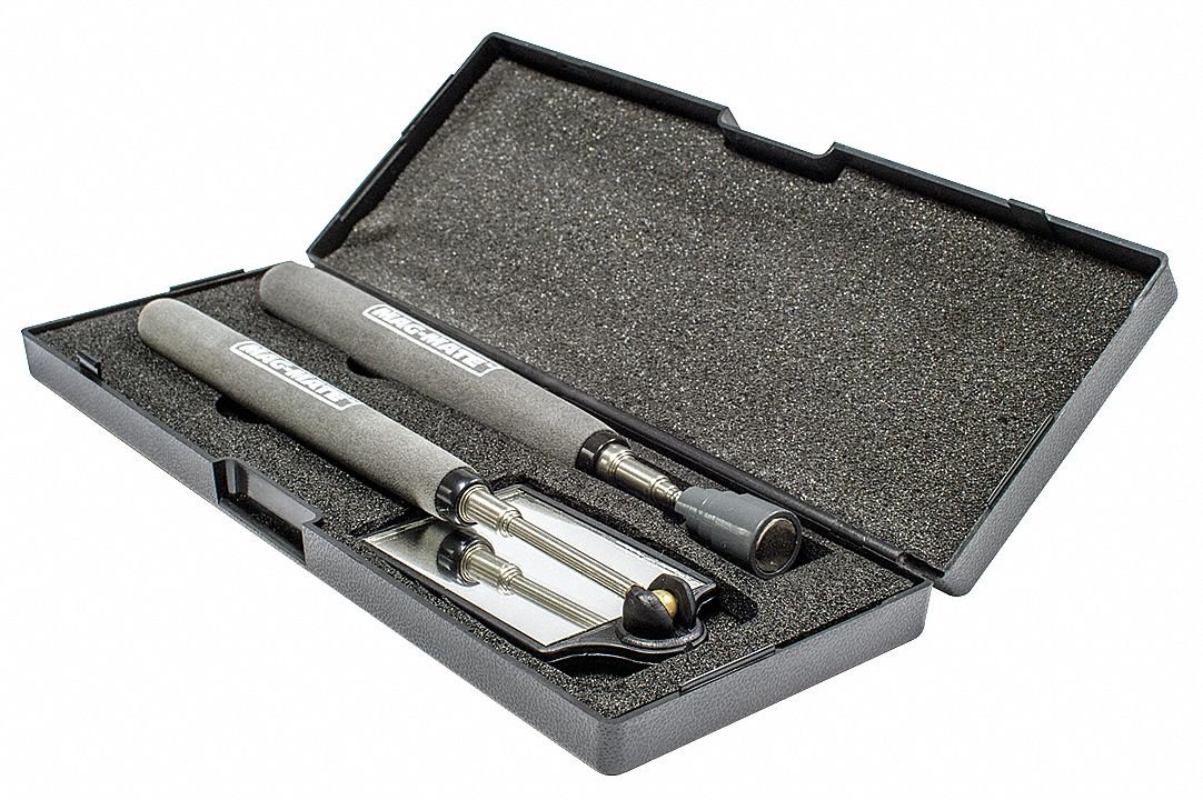 Magnetic/Mirror Tool Kit, 28 lb. Pull