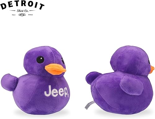Miniatura 5 de Jeep Texto Logo Peluche Animal Pato Púrpura -Perfect Enthusiasts You've Been Ducked (Púrpura)
