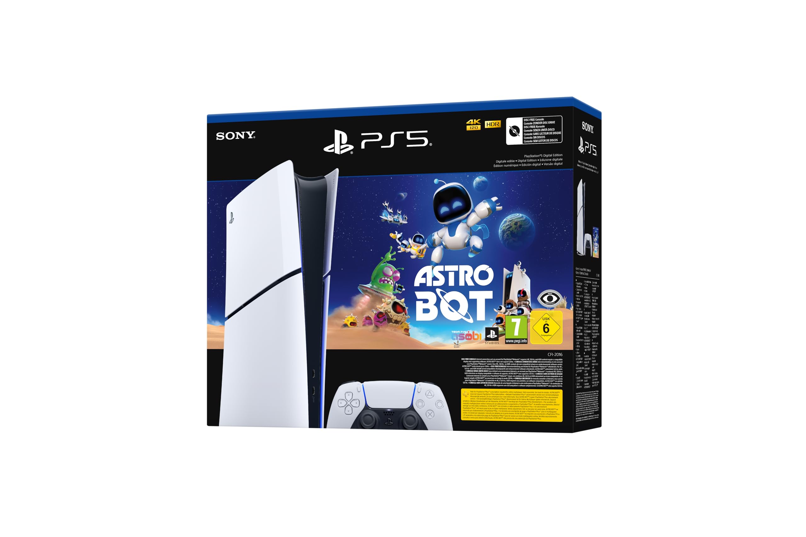 Playstation 5 Digital Edition ASTRO BOT Bundle Slim