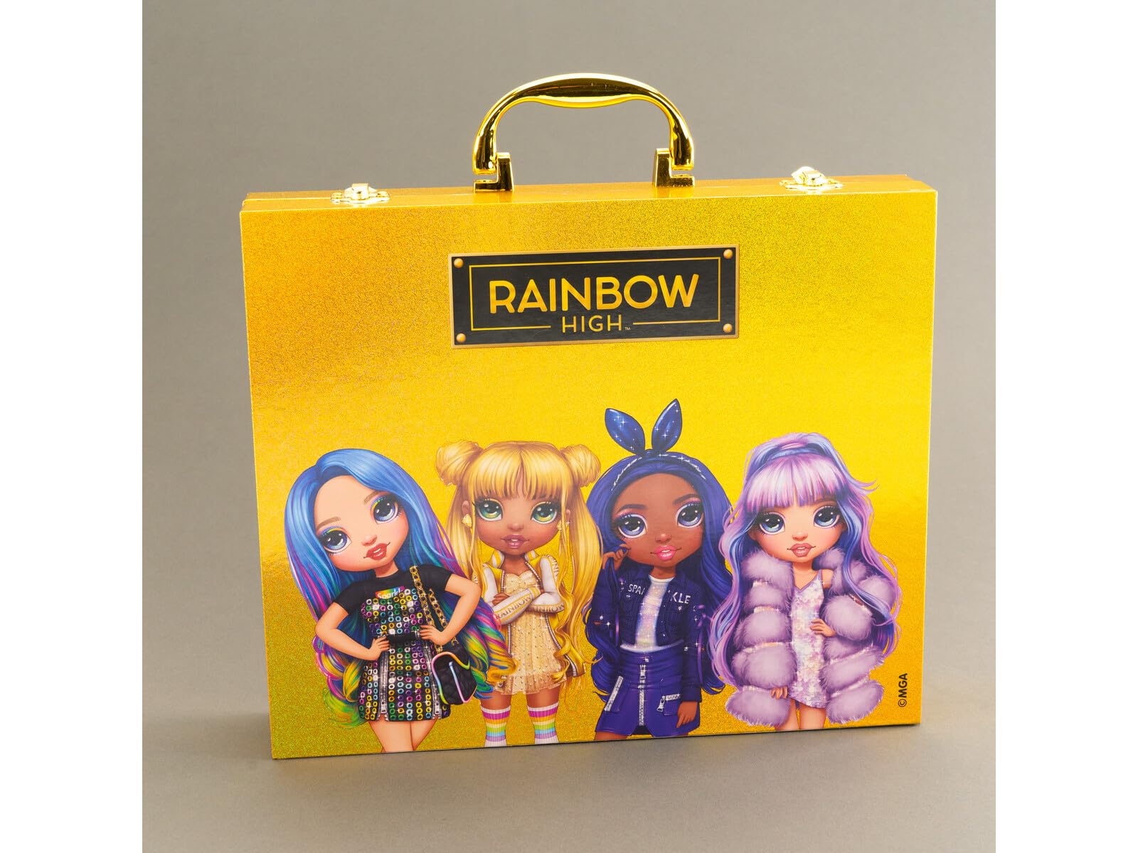 Nice High Teczka do makijażu Rainbow, Wielobarwny, One Size (97001)