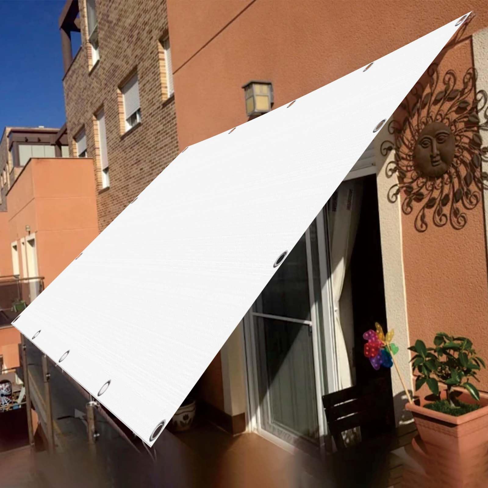 Voile d'ombrage contre la chaleur et les UV d'été