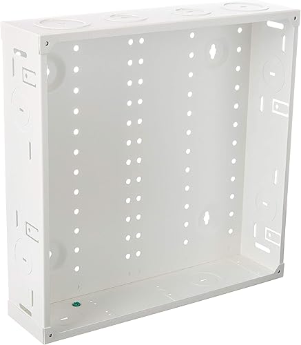 Miniatura 11 de Leviton SMC 47605-28W - Caja estructurada para medios con tapa, 28 pulgadas, color blanco
