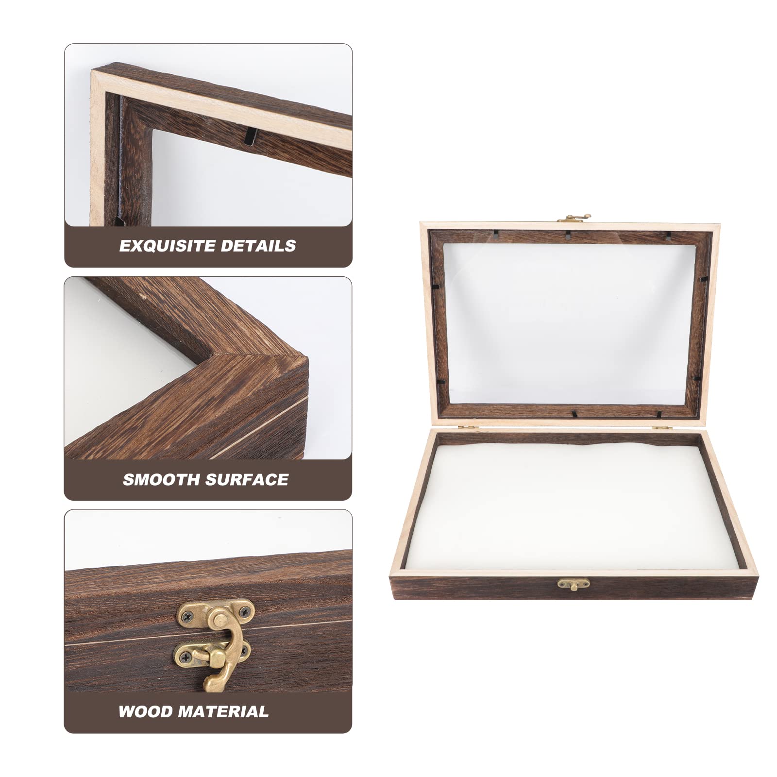 Amazon.co.jp: Zerodeko フォトフレーム 標本箱 昆虫 標本ケース 木製