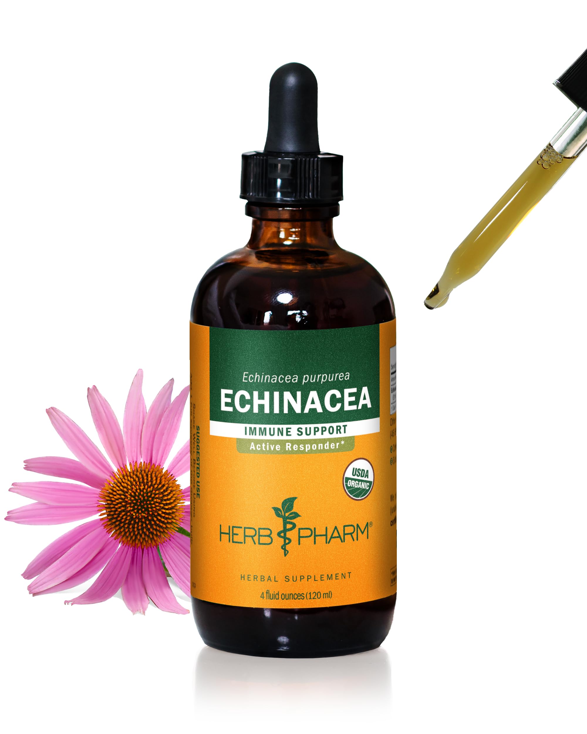 Amazon.com: Herb Pharm Certified Organic Echinacea Root Liquid