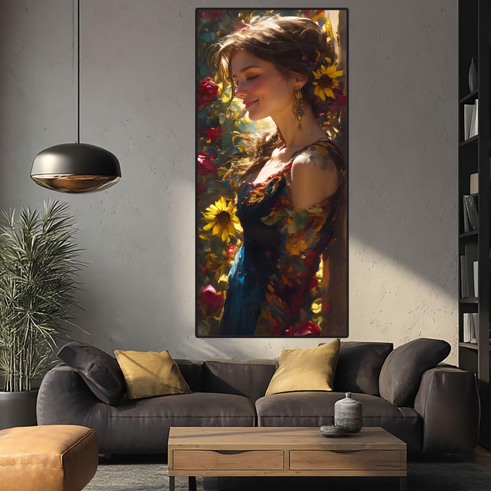 Diamentowa sztuka słonecznikowa Miss Diamond Painting Arts and Crafts dla dorosłych, zestawy do malowania diamentami 5D, dorosłych, Crysta, haft krzyżykowy, zestaw do haftowania DIY dla początkujących
